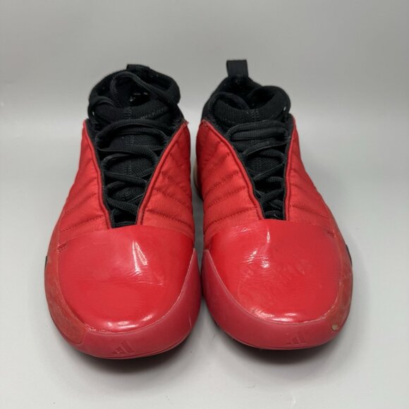 Adidas Harden Vol 7 Mens Size 9 Red Black Athletic Basketball Shoes Sneakers